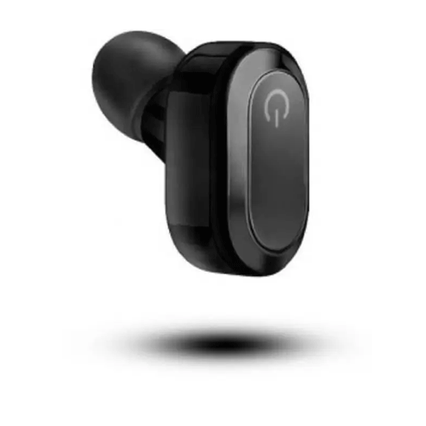 Psytech Nano fit Mini Earwear Handsfree Bluetooth Headset with Mic (Black, In the Ear)