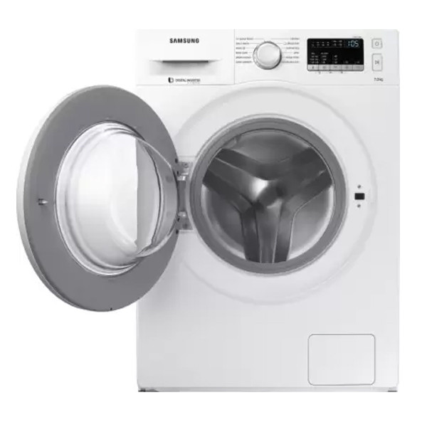 Samsung (WW70J4263MW/TL) 7 kg Fully Automatic Front Load Washing Machine with In-built Heater White
