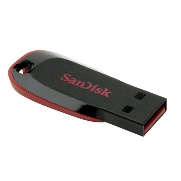 SanDisk Cruzer Blade SDCZ50-064G-135 64GB USB 2.0 Pen Drive with Red-Black combination
