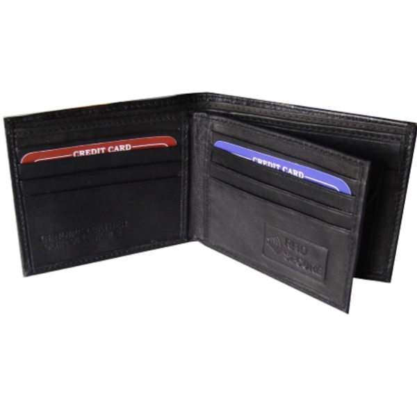 Saw - 626, Bi-Fold Wallet Leather, Black