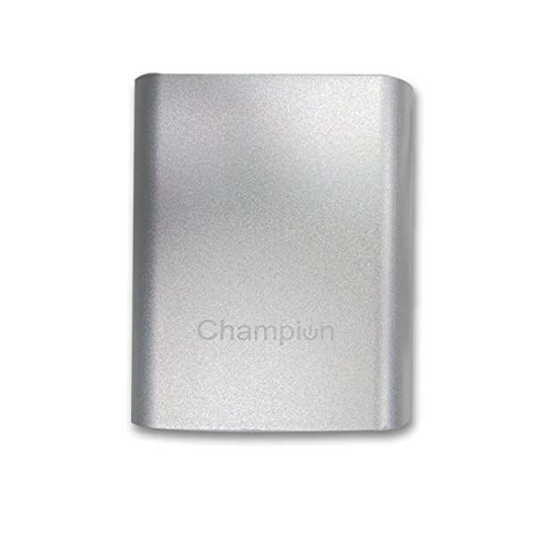 Champion Mcharge 4C - Power Bank 10400mAh Capacity (BIS Certified) - Silver