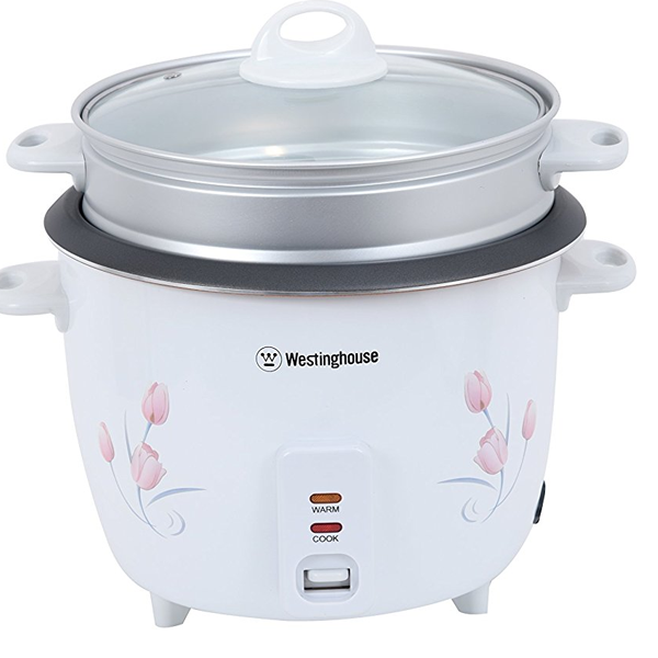 Westinghouse- RC18W1S-CM, Electric Rice Cooker, 1.8 L, White, 1 Year Warranty