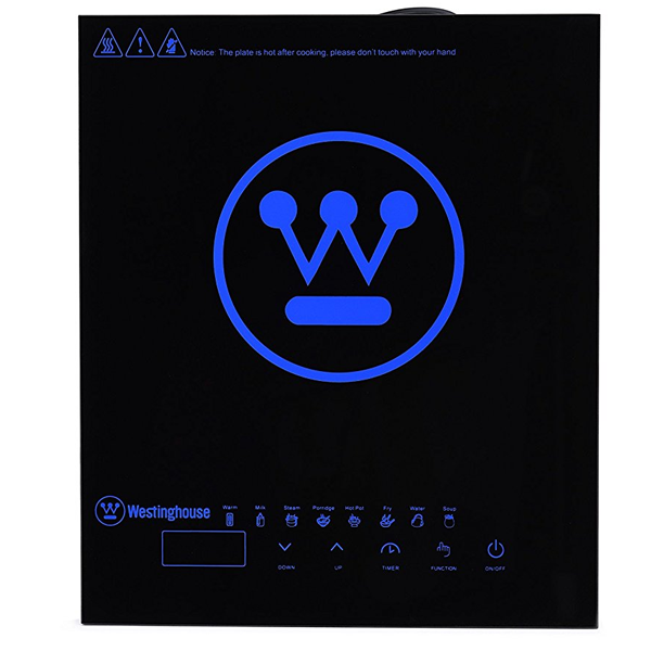 Westinghouse - IG02K1P-CA, Induction Cooktop, Black, 1 Year Warranty