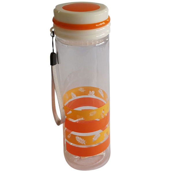 Zannuo Water Bottle with Strainer (Orange)
