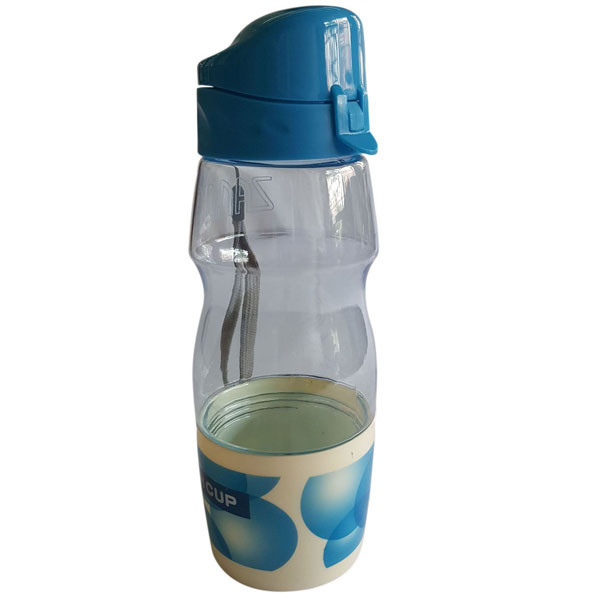 Zannuo Sipper Bottle With Detachable Cup At The Bottom ( Pink )