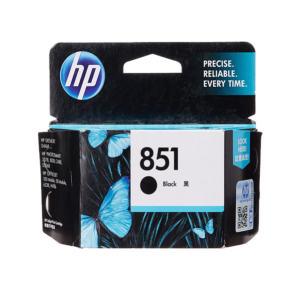 HP 851 Black Inkjet Print Cartridge C9364ZZ